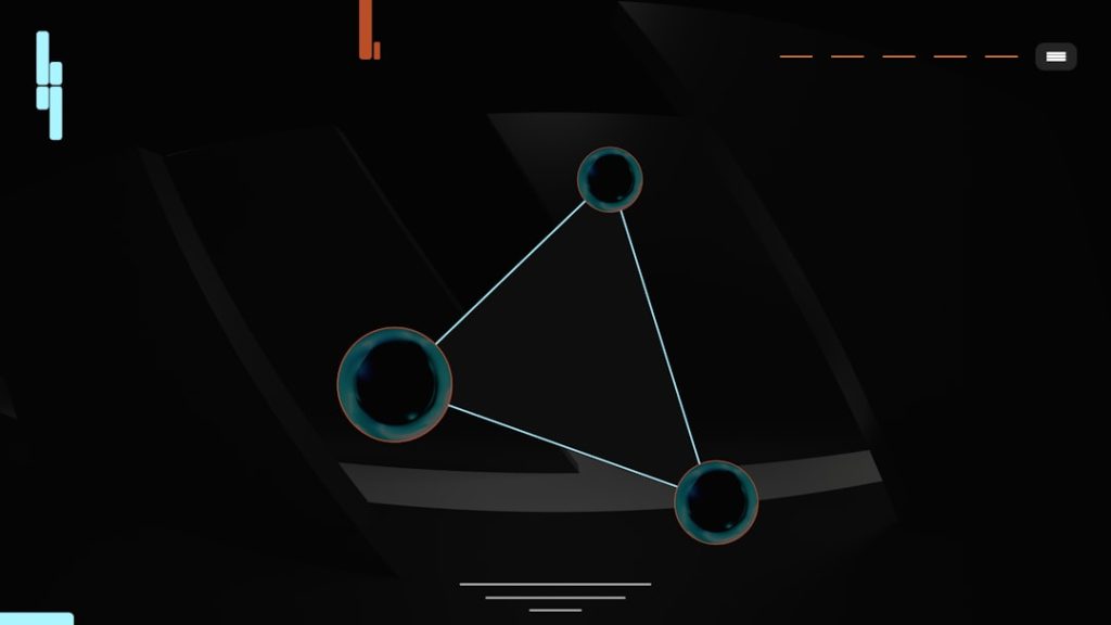 a screenshot of a cell phone with a black background rocket league replay analysis screen, ball trajectory lines, defensive positioning heatmap