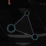 a screenshot of a cell phone with a black background rocket league replay analysis screen, ball trajectory lines, defensive positioning heatmap