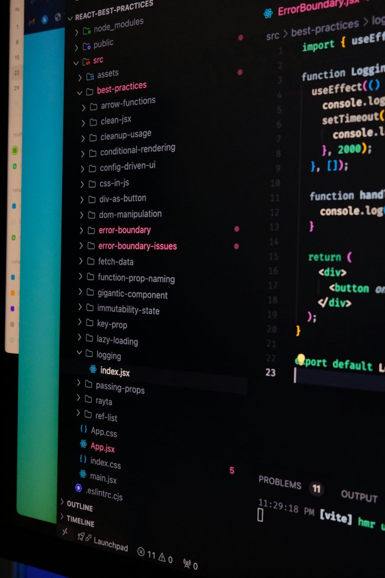 A computer screen with a bunch of code on it frontend debugging dashboard, session replay interface, error tracking panel