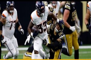 Denver Broncos vs New Orleans Saints Match Player Stats