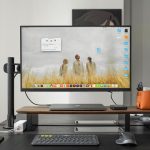 a computer monitor sitting on top of a desk easy anti cheat setup window, repair option screen, gaming pc desktop