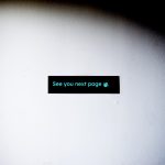 a screen with a message on it cookie banner website, privacy popup, user consent screen