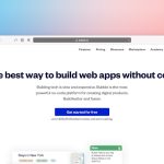 the best way to build web apps without code website builder dashboard, drag and drop editor, website design interface