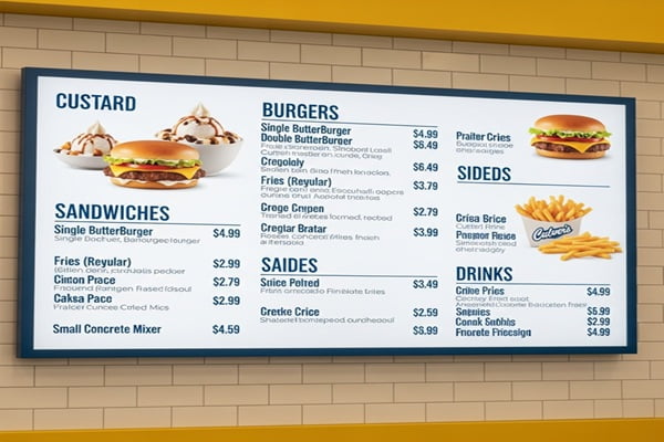 Culver’s Menu with Prices (2024)