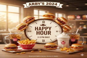 Arby’s Happy Hour Times 2024