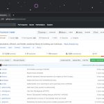 Github website on desktop git dashboard, code repository, team collaboration, version control screen
