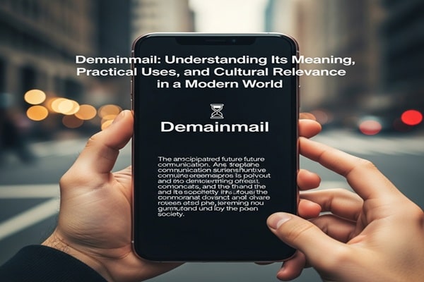 Demainmail: Understanding Its Meaning, Practical Uses, and Cultural Relevance in a Modern World