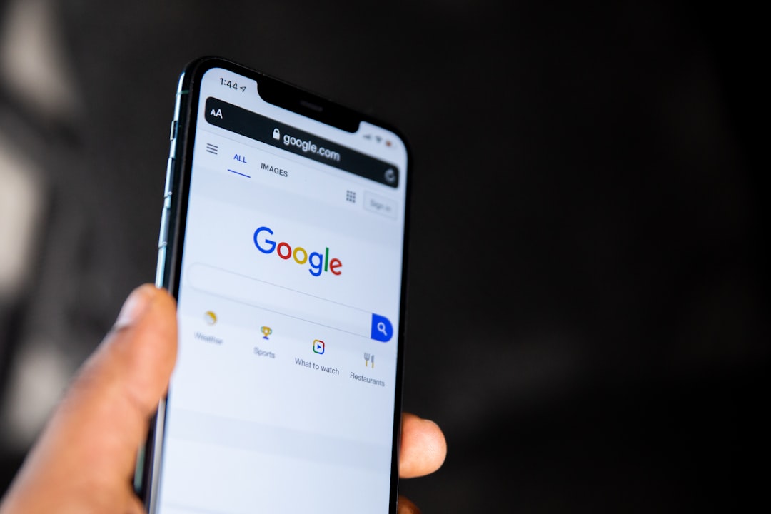 person holding black android smartphone app store optimization, mobile growth, search rankings