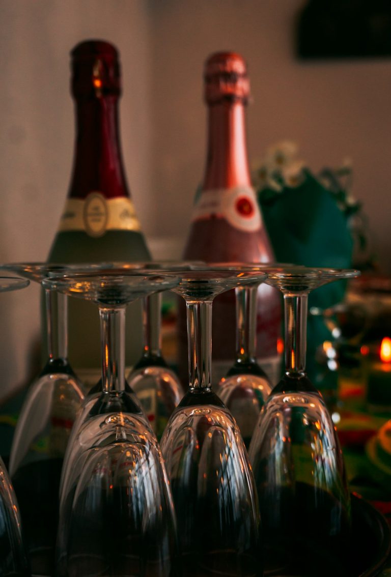 wine bottles and glasses small prosecco bottles, mini sparkling wine, italian prosecco glasses