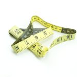 a pair of measuring tape on a white background fitness assessment gym clipboard body measurement