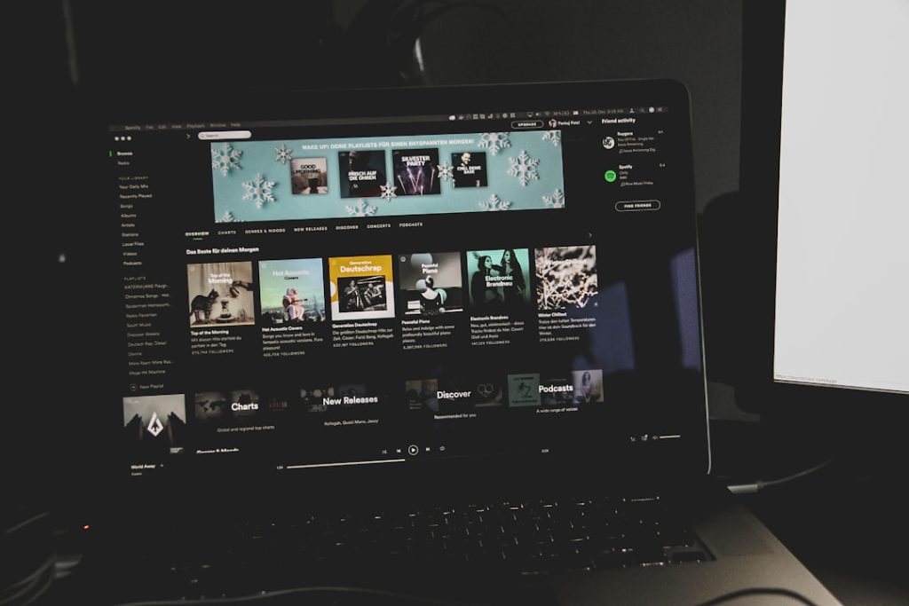 black laptop computer video editing timeline, frame accurate comments, media review platform