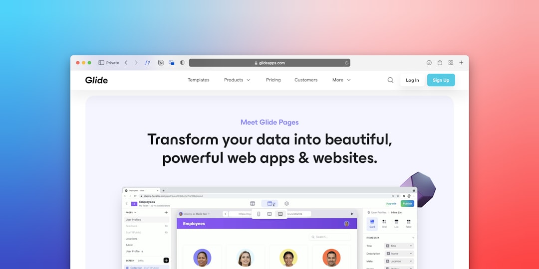 a computer screen with a web page on it cloud dashboard interface, file sharing screen, modern web app