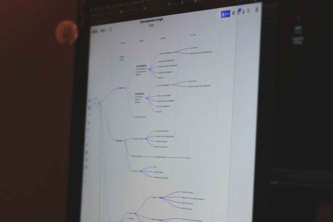 black flat screen computer monitor api testing interface, developer laptop screen, modern dashboard ui