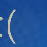 blue and white heart illustration server status page, mobile phone error screen, website outage notification