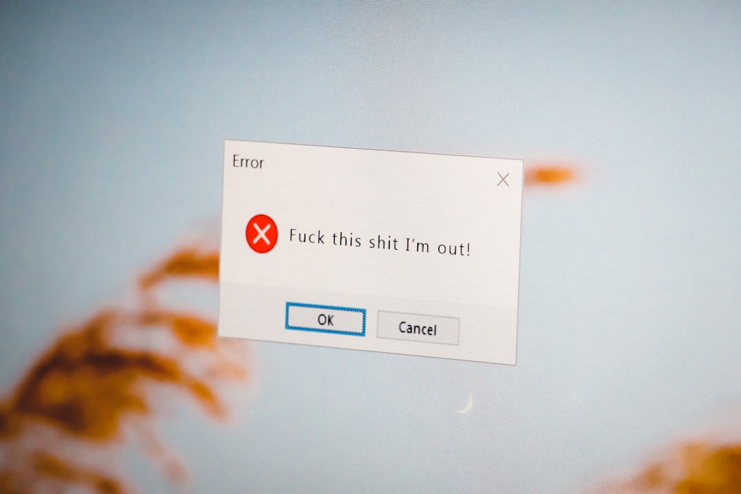 a close up of a computer screen with a sign on it minecraft crash report screen, minecraft error message, crash log text window