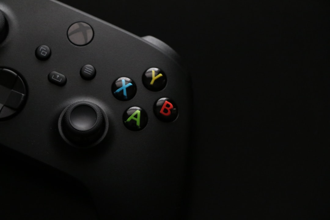 a close up of a video game controller xbox network settings screen, nat type open, xbox live status menu