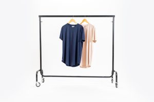 a pair of blue and white clothes on a swinger isolated product on transparent background, ecommerce product photo, clean white background comparison