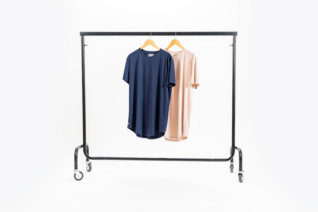 a pair of blue and white clothes on a swinger isolated product on transparent background, ecommerce product photo, clean white background comparison