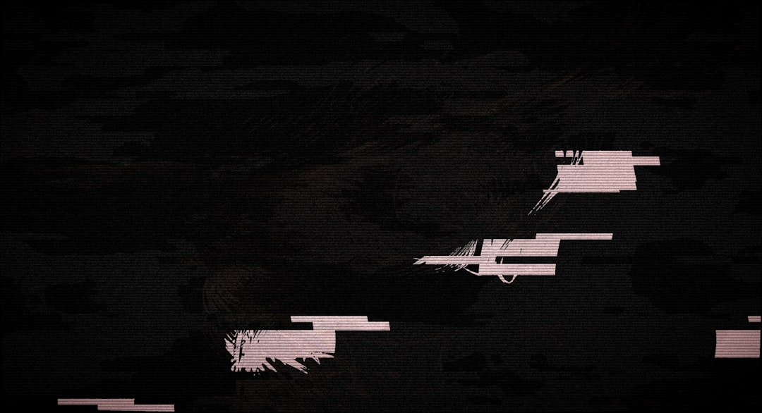 Abstract geometric shapes in dark space fallout 4 pink texture bug, missing texture weapon, glitch handgun model, mod error screen