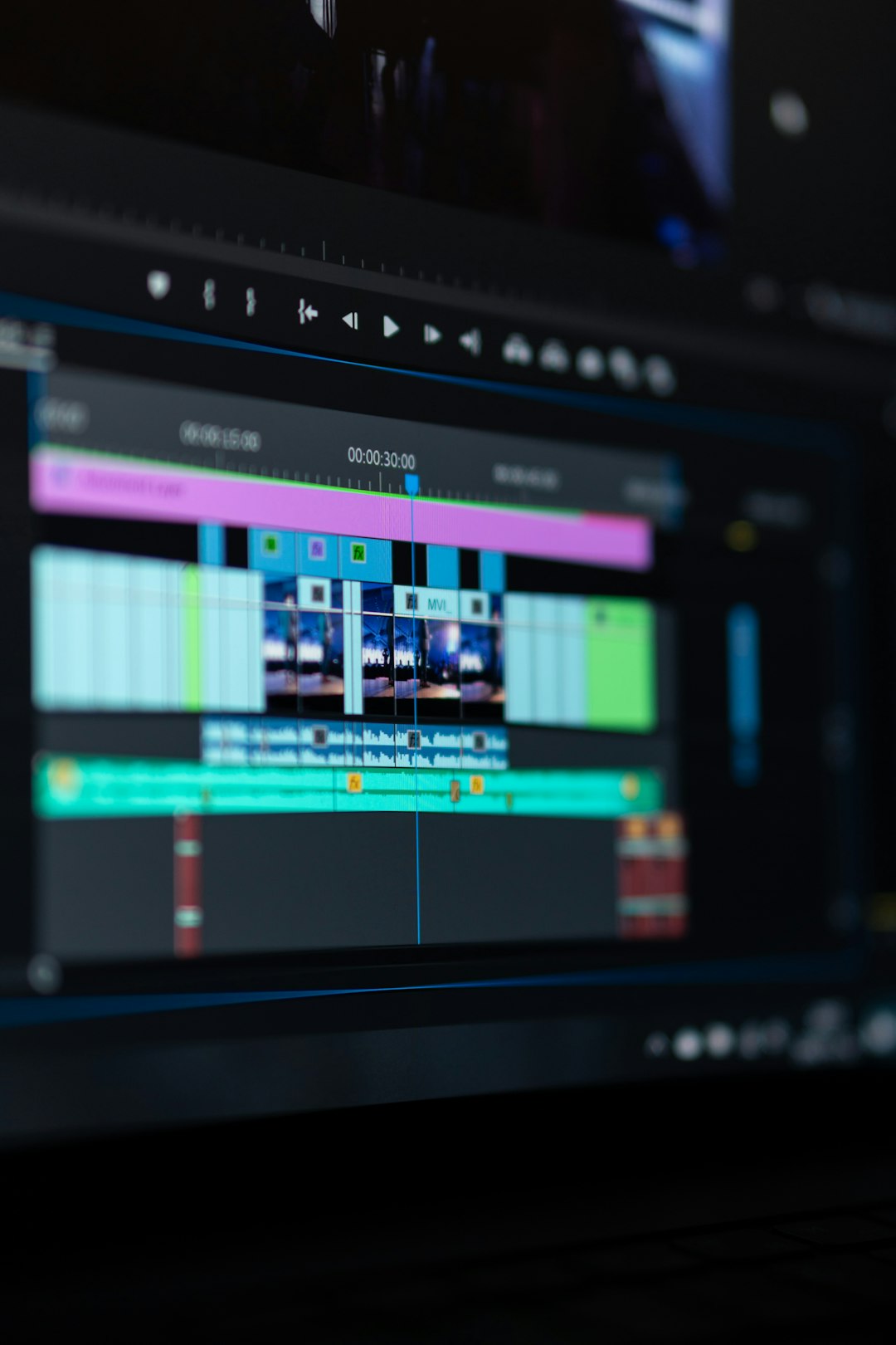 black flat screen computer monitor fl studio playlist view, pattern color, arrangement timeline