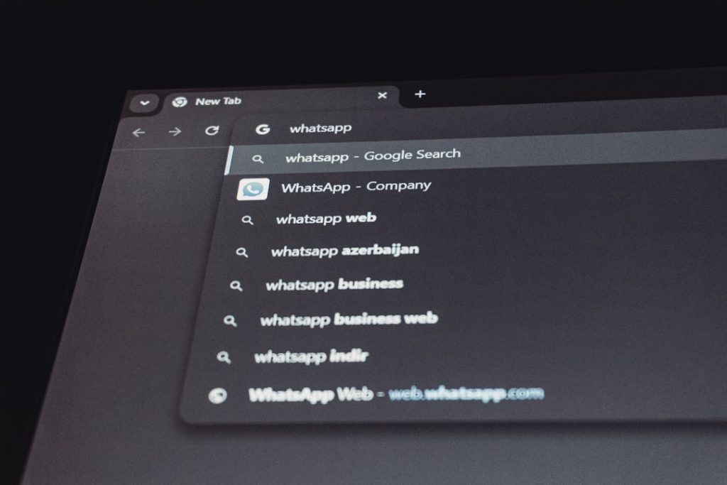 Google search results for whatsapp laptop screen whatsapp web interface, chat window timestamps, desktop browser view