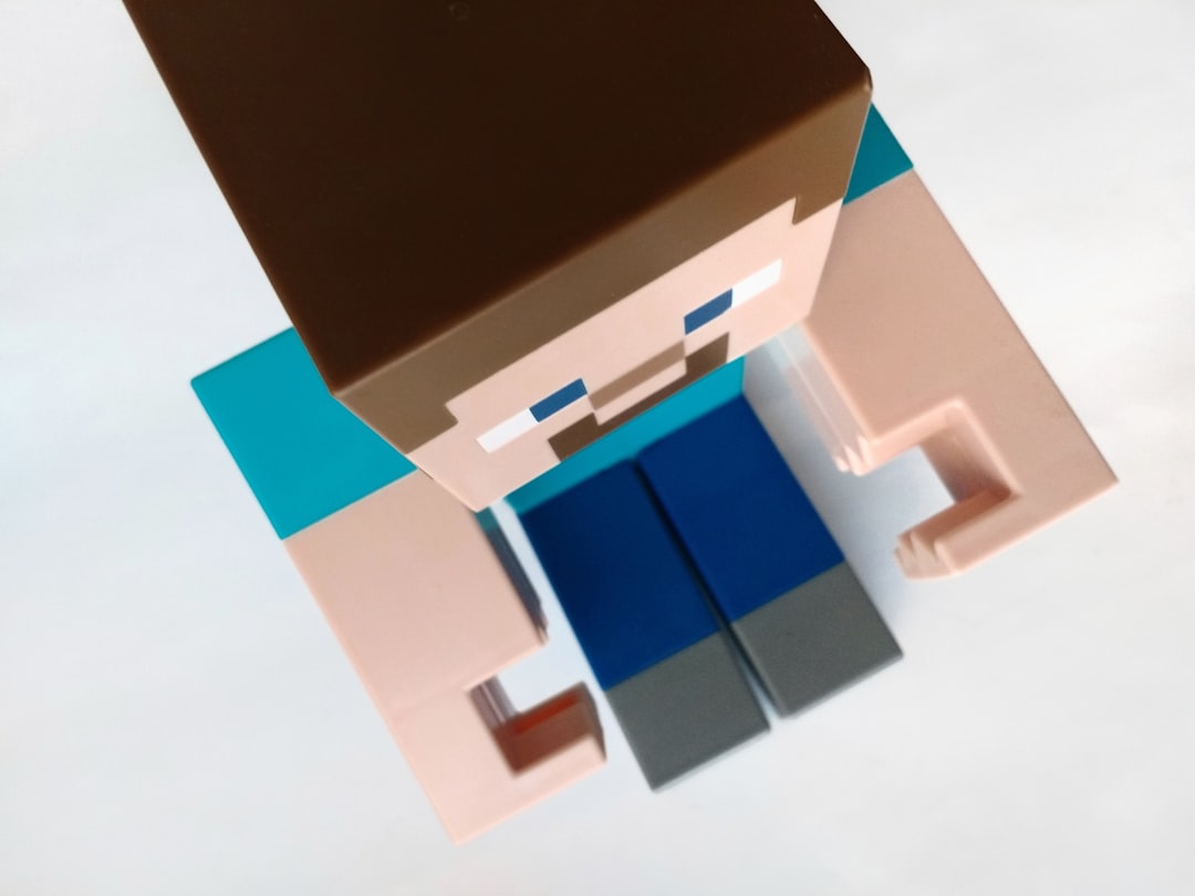 Minecraft Steve toy minecraft armor stand custom pose, decorated armor stand build, minecraft creative mode armor stand