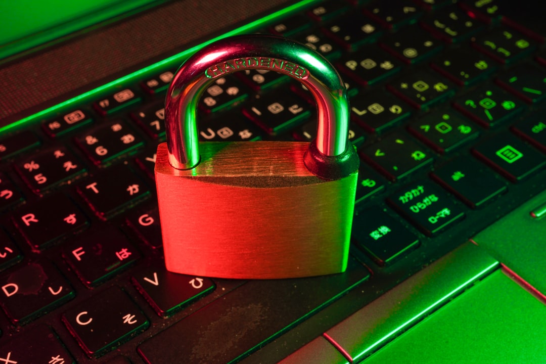 red padlock on black computer keyboard privacy browser, open source software, secure web