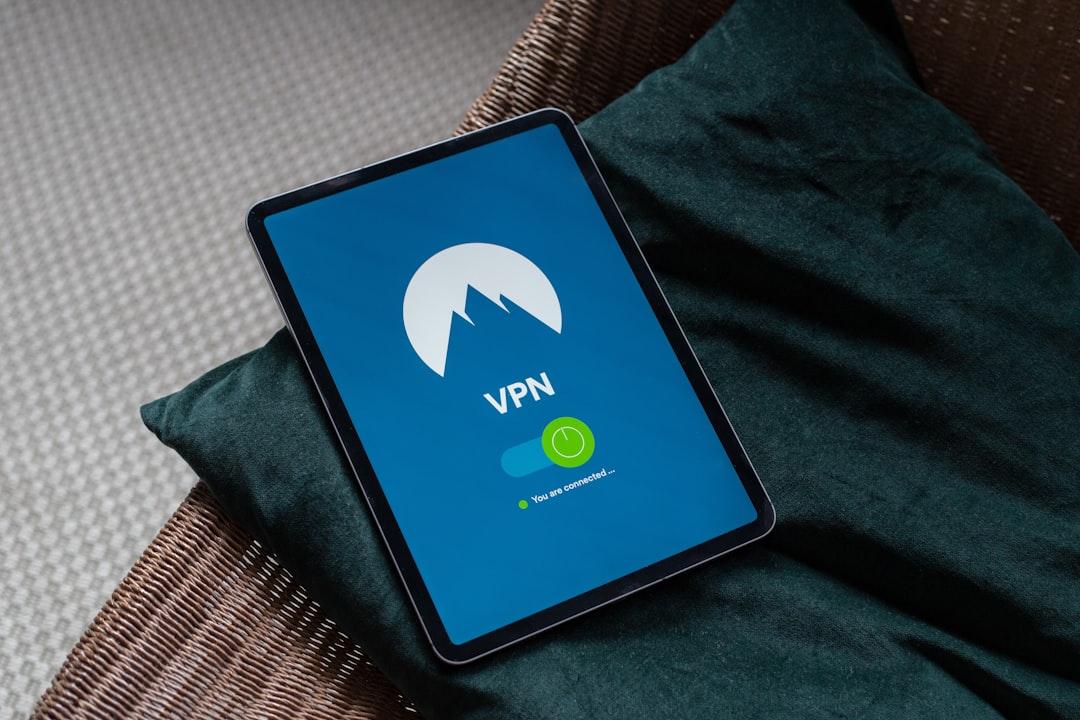 turned-on tablet computer screen vpn app interface, proxy settings screen, website error message, laptop browsing internet