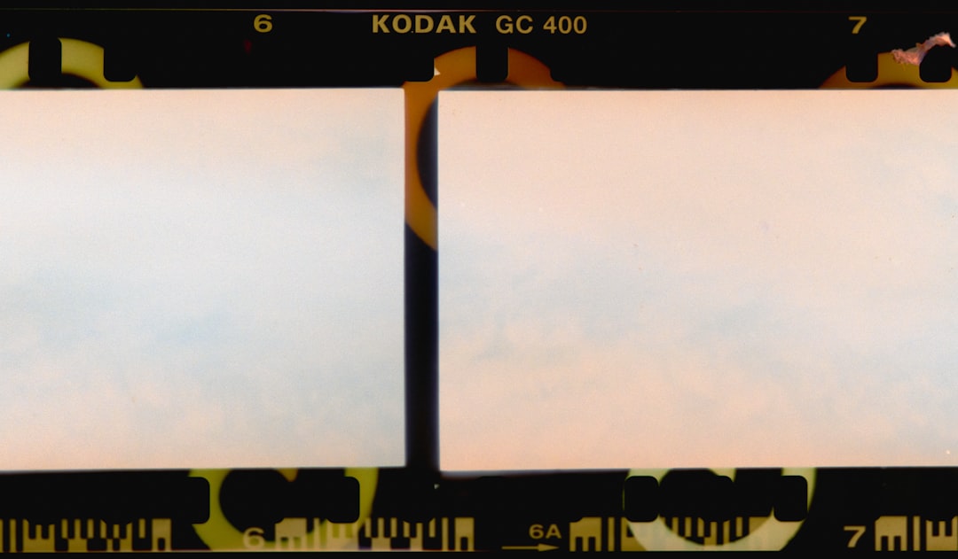 a polaroid photo of a polaroid film strip before after video comparison, compression quality difference, file size reduction chart