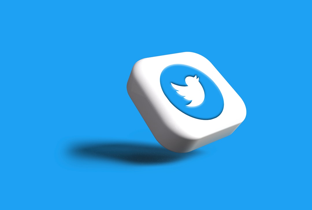 a white cube with a blue twitter logo on it twitter feed, viral posts, social media reactions
