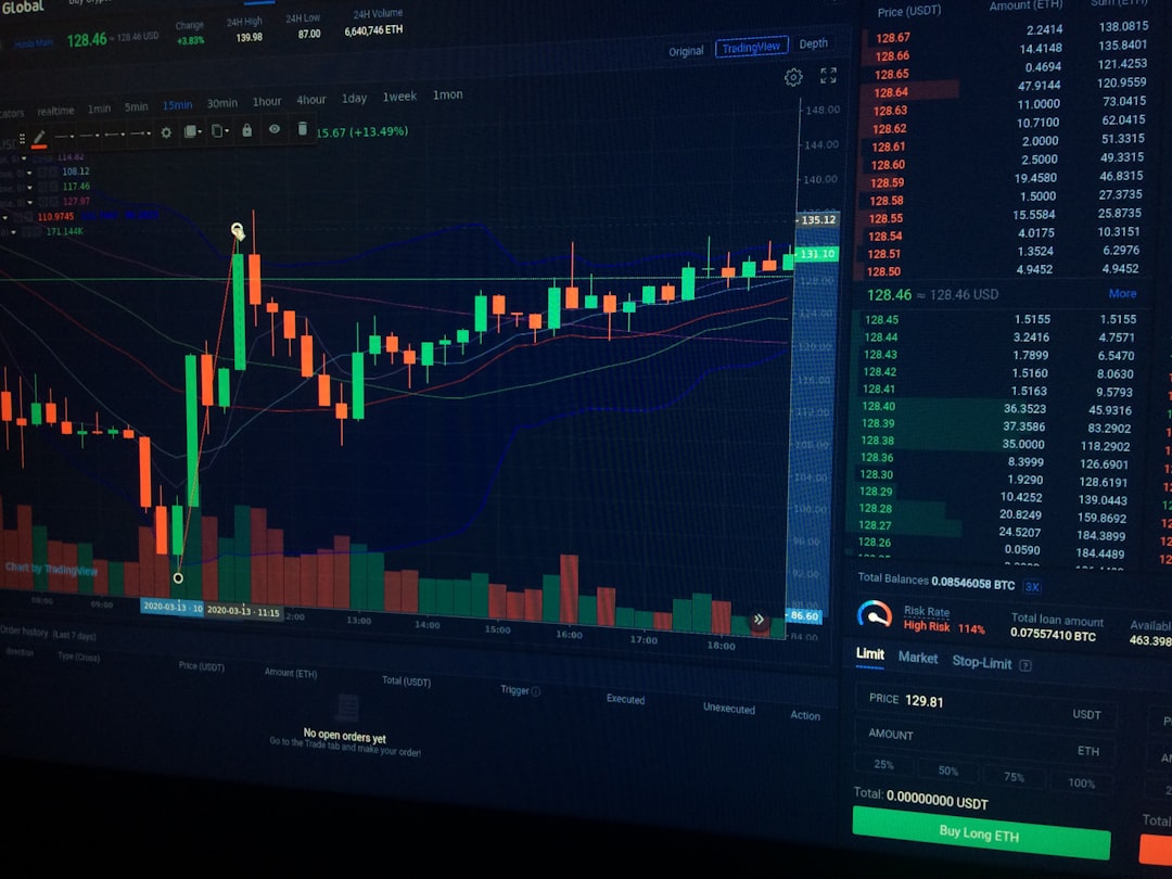 black flat screen computer monitor financial analytics dashboard, real time reporting, business meeting charts