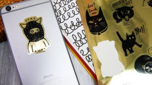 qr code die cut stickers, laptop decals, marketing giveaway