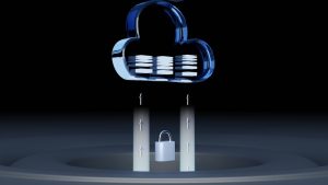 a blue and white logo iot security, cloud integration, enterprise devices, network operations