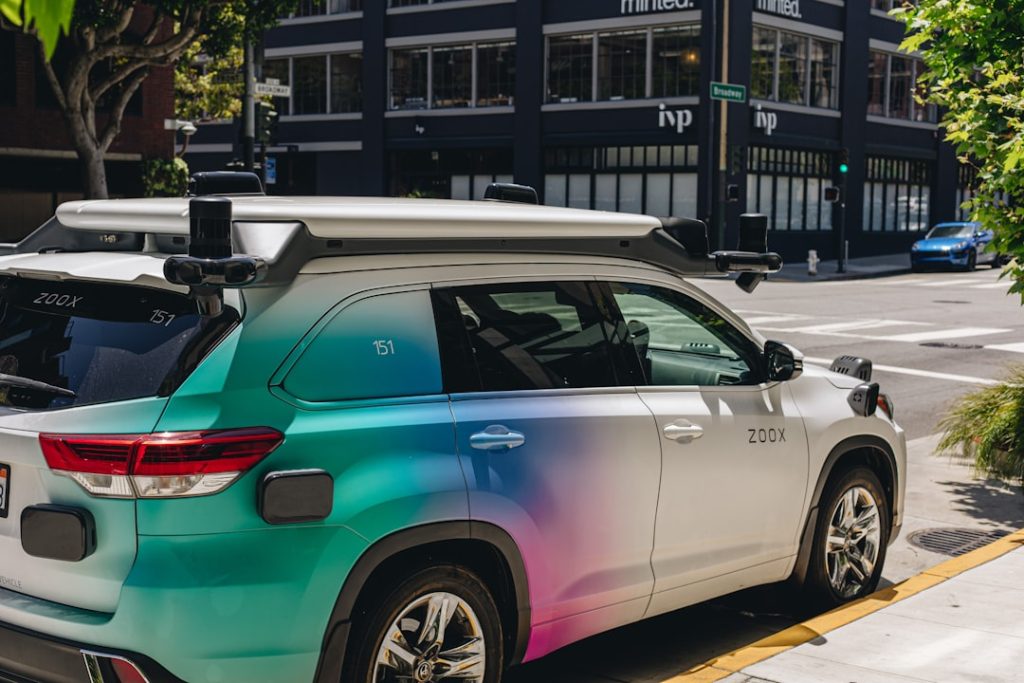 a car parked on the side of the road autonomous vehicle, retail analytics, healthcare video, smart surveillance