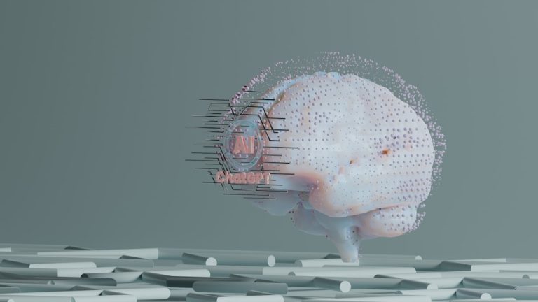 a computer generated image of a human brain machine learning models, neural network, data science, artificial intelligence