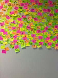 assorted-color sticky notes agile team, sticky notes, customer feedback, sprint planning