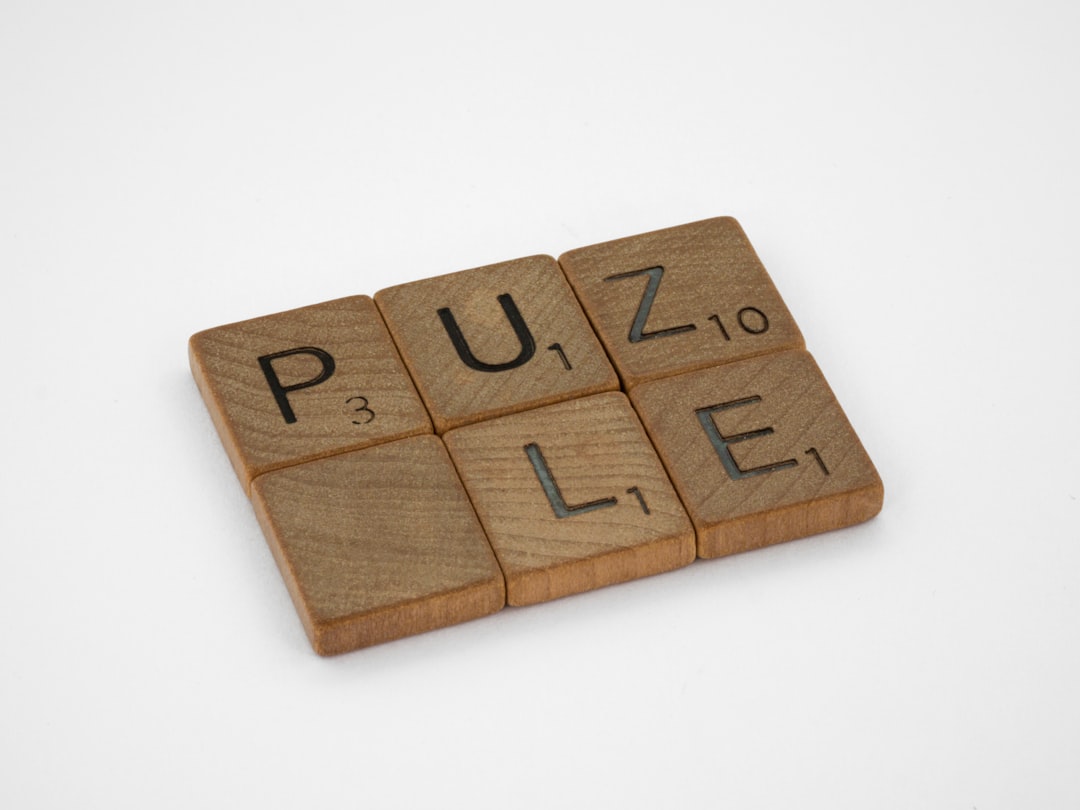 brown wooden number 2 sign player thinking, phone puzzle, word strategy