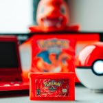 Pokemon game cartridge and accessories on-the-go gaming console pokemon stats, held items, training screen