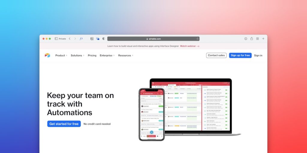a computer screen with a phone and a tablet agency team, client websites, maintenance workflow, support tickets