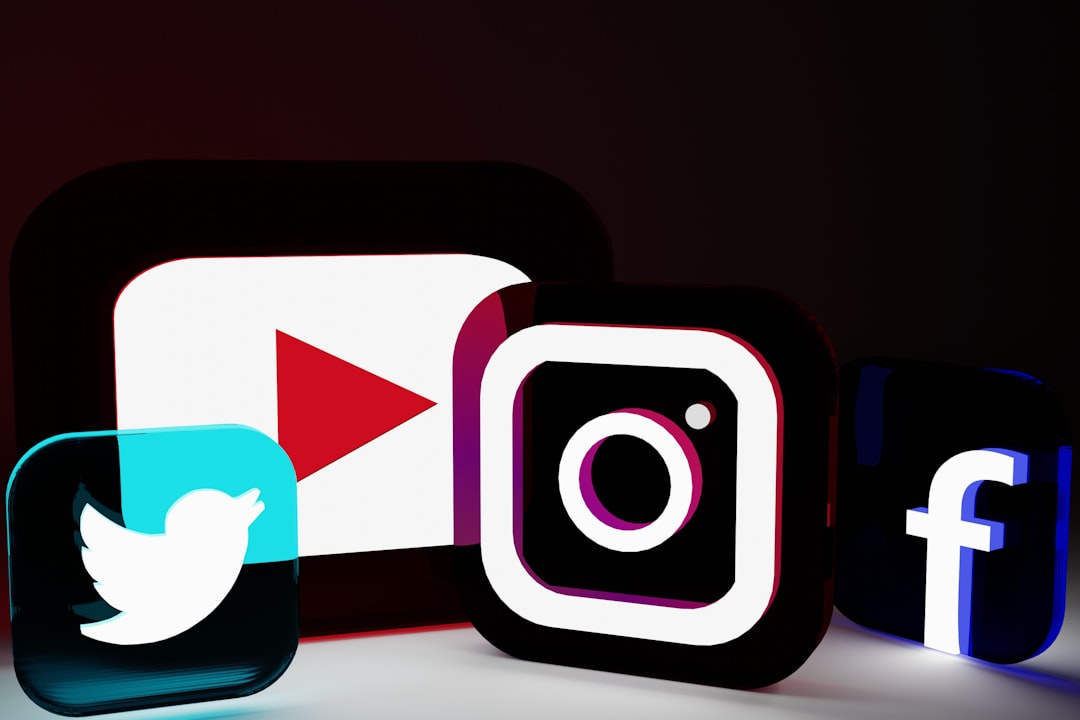 a group of different types of social media logos social media ads, product videos, competitor analysis