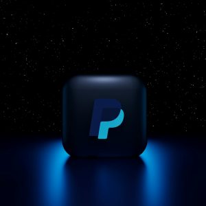 a rectangular object with a screen paypal orders, automation workflow, ecommerce analytics