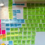 assorted-color sticky notes product idea, market research, sticky notes