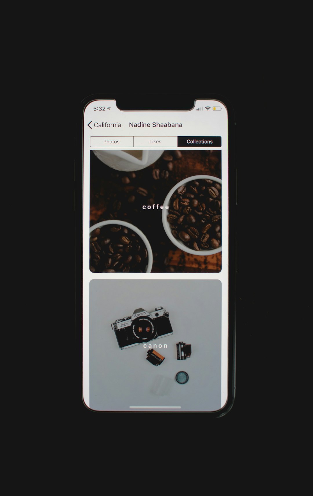 iPhone X monitor mobile landing page, clear headline, call to action