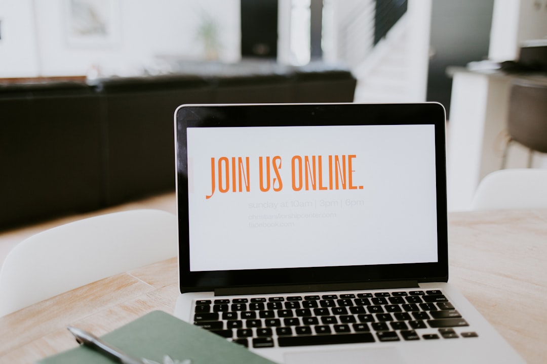 macbook pro on brown wooden table online course laptop learning