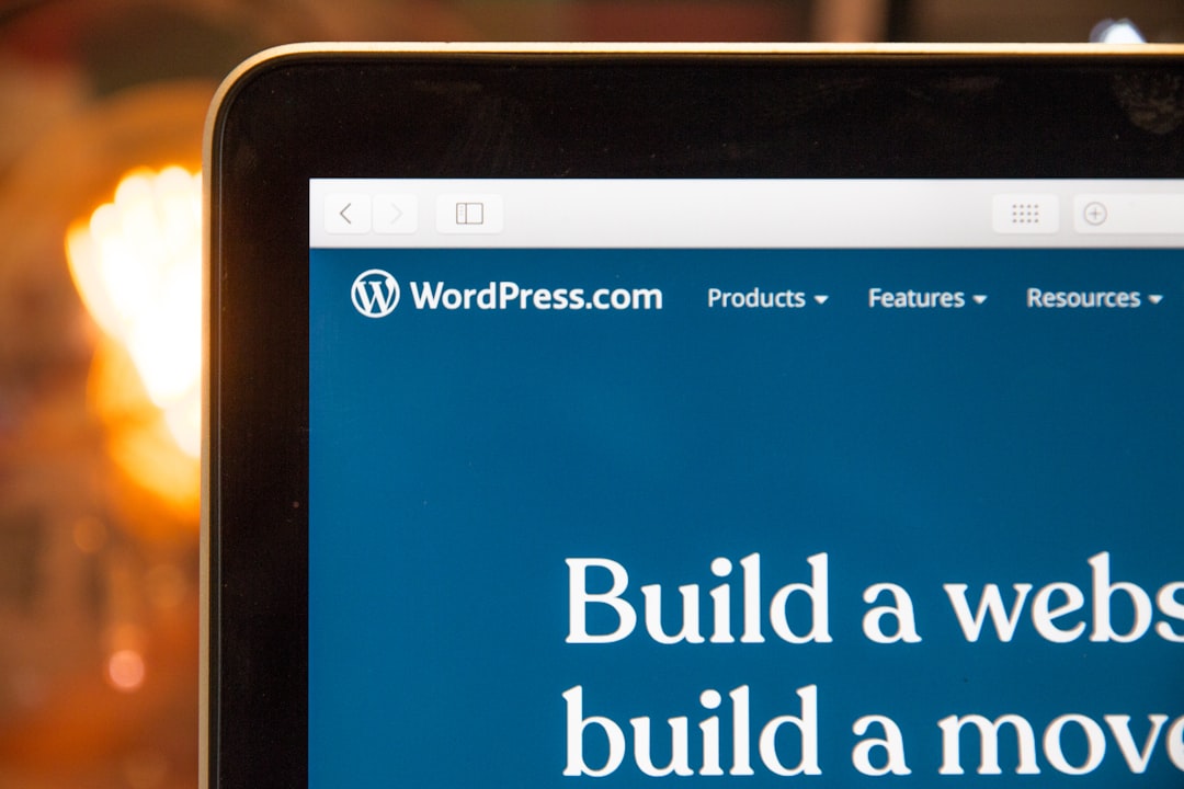turned-on monitor website architecture, clean navigation, user experience
