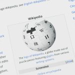 Wikipedia logo globe with text on screen website migration, search rankings, redirect map