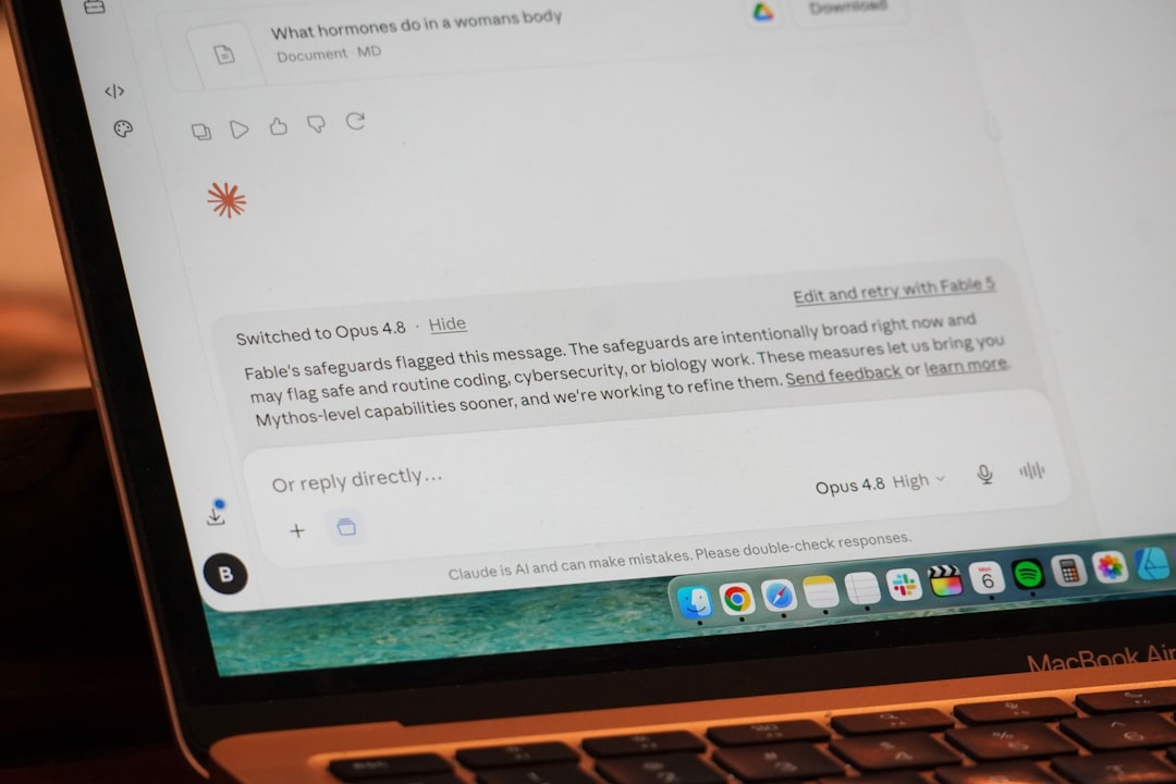A laptop displaying openai 4.0 chatbot interface sales inbox, email subject lines, prospecting, open rate