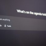 Digital interface with "ask anything" prompt webinar faq, questions, simple answers