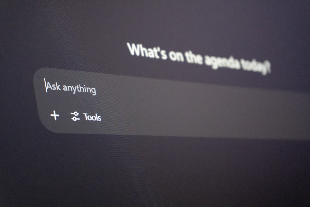 Digital interface with "ask anything" prompt webinar faq, questions, simple answers