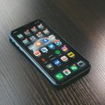 space gray iPhone 6 iphone files app, cloud folders, document sync
